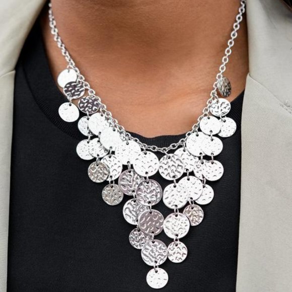 Spotlight Ready Silver Necklace